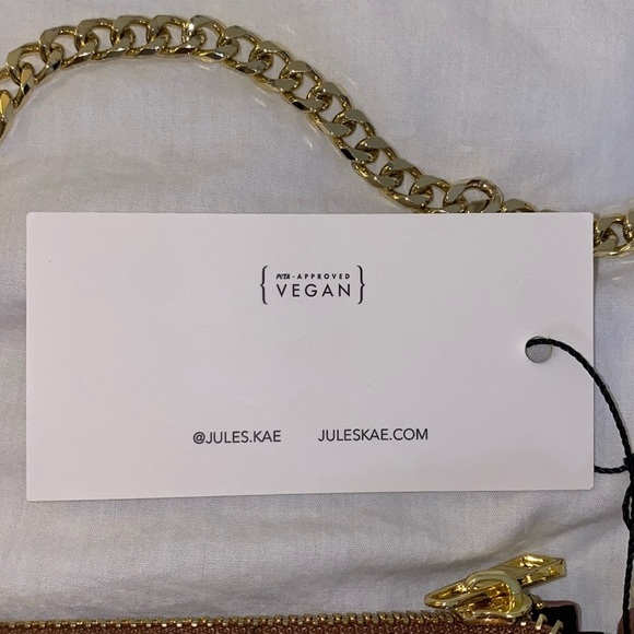 Jules Kae Lillian Bag Rose Red NWT - Picture 5 of 7